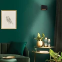 wall luminaire MURO up / down, square, flat, adjustable G9 IP20, black matt dimmable