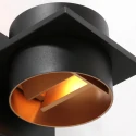 wall luminaire MURO up / down, square, cylindrical, adjustable G9 IP20, steel brushed dimmable