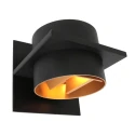 wall luminaire MURO up / down, square, cylindrical, adjustable G9 IP20, steel brushed dimmable