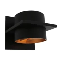 wall luminaire MURO up / down, square, cylindrical, adjustable G9 IP20, steel brushed dimmable