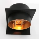 wall luminaire MURO up / down, square, cylindrical, adjustable G9 IP20, steel brushed dimmable