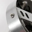 wall luminaire UPROUND 1 flame GU10 IP20, steel 
