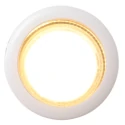 Mexlite wall luminaire UPROUND 1 flame GU10 IP20, white 
