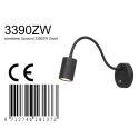 wall luminaire UPROUND 1 flame GU10 IP20, steel 