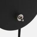 wall luminaire UPROUND 1 flame GU10 IP20, steel 