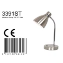 Steinhauer table lamp SPRING tiltable E27 IP20, steel 