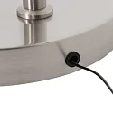 floor lamp DAPHNE 1 flame IP20, steel dimmable