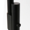Steinhauer floor lamp DAPHNE 1 flame IP20, black dimmable