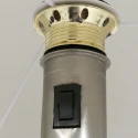 Mexlite floor lamp NOOR 1 flame, without shade E27 IP20, steel dimmable