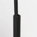 Steinhauer pendant luminaire BOLLIQUE round E27 IP20, black dimmable
