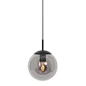 Steinhauer pendant luminaire BOLLIQUE round E27 IP20, black dimmable