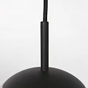 Steinhauer pendant luminaire BOLLIQUE round E27 IP20, black dimmable
