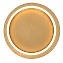 Steinhauer ceiling luminaire RINGLUX 1 flame IP20, gold dimmable