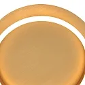 Steinhauer ceiling luminaire RINGLUX 1 flame IP20, gold dimmable