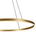 pendant luminaire RINGLUX up / down IP20, gold dimmable