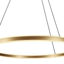 pendant luminaire RINGLUX up / down IP20, gold dimmable