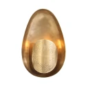 anne light & home wall luminaire BRASS 1 flame E27 IP20, bronze dimmable