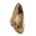 anne light & home wall luminaire BRASS 1 flame E27 IP20, bronze dimmable