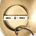 anne light & home wall luminaire BRASS 1 flame E27 IP20, bronze dimmable
