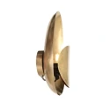anne light & home wall luminaire BRASS 1 flame E27 IP20, bronze dimmable