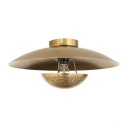 anne light & home ceiling luminaire BRASS 1 flame E27 IP20, bronze dimmable
