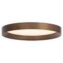 ceiling luminaire FLADY 2 flames IP20, bronze dimmable