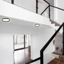 ceiling luminaire RINGLEDE IP20, gold dimmable