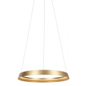 Steinhauer pendant luminaire RINGLUX IP20, gold dimmable