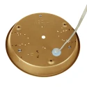 Steinhauer pendant luminaire RINGLUX IP20, gold dimmable