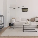 Steinhauer wall luminaire ELEGANT CLASSY 1 flame E27 IP20, black dimmable
