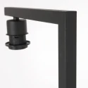 Steinhauer floor lamp STANG 1 flame E27 IP20, black dimmable