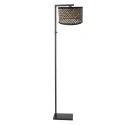 Steinhauer floor lamp STANG 1 flame E27 IP20, black dimmable