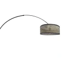 Steinhauer floor lamp SPARKLED LIGHT 1 flame E27 IP20, black dimmable