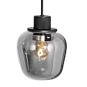 pendant luminaire REFLEXION 9 flames GU10 + E27 IP20, brass dimmable