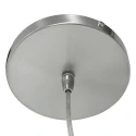 pendant luminaire LUMA NOLA 1 flame E27 IP20, steel dimmable