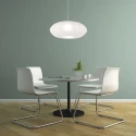 pendant luminaire LUMA NOLA 1 flame E27 IP20, steel dimmable