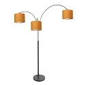 Steinhauer floor lamp SPARKLED LIGHT E27 IP20, dimmable