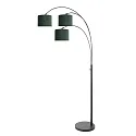 Steinhauer floor lamp SPARKLED LIGHT E27 IP20, dimmable