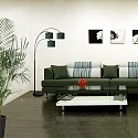 Steinhauer floor lamp SPARKLED LIGHT E27 IP20, dimmable