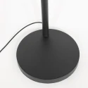 Steinhauer floor lamp SPARKLED LIGHT 3 flames E27 IP20, black dimmable