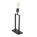 Steinhauer table lamp STANG 1 flame E27 IP20, black dimmable