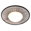 anne light & home ceiling luminaire AURA 1 flame IP20, black dimmable