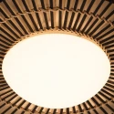 anne light & home ceiling luminaire AURA 1 flame IP20, black dimmable