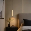 pendant luminaire TUBEL GU10 IP20, brass dimmable