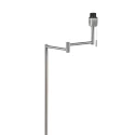 floor lamp BELLA 1 flame E27 IP20, steel dimmable