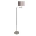 floor lamp BELLA 1 flame E27 IP20, steel dimmable