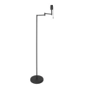 floor lamp BELLA 1 flame E27 IP20, black dimmable