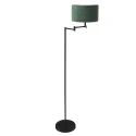Mexlite floor lamp BELLA 1 flame E27 IP20, black dimmable