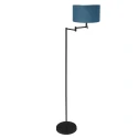 Mexlite floor lamp BELLA 1 flame E27 IP20, black dimmable