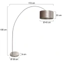 arc luminaire SOLVA 1 flame E27 IP20